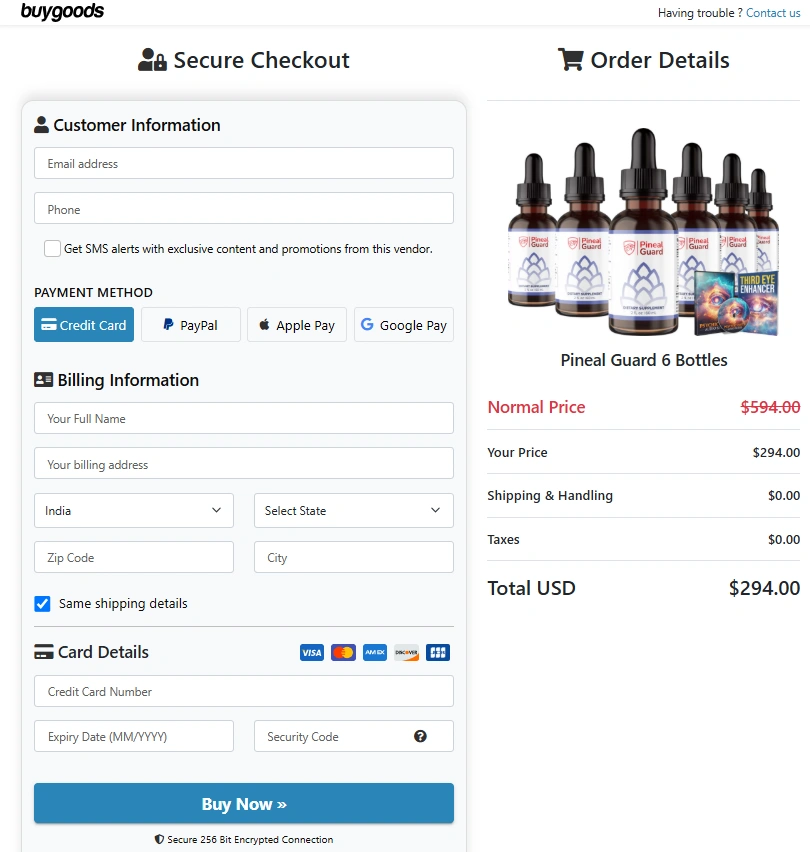 Pineal Guard Pineal Guard Order Page